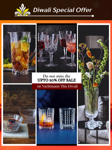 Buy Premium Crystal Glassware Online by Nachtmann - tablejoy.in