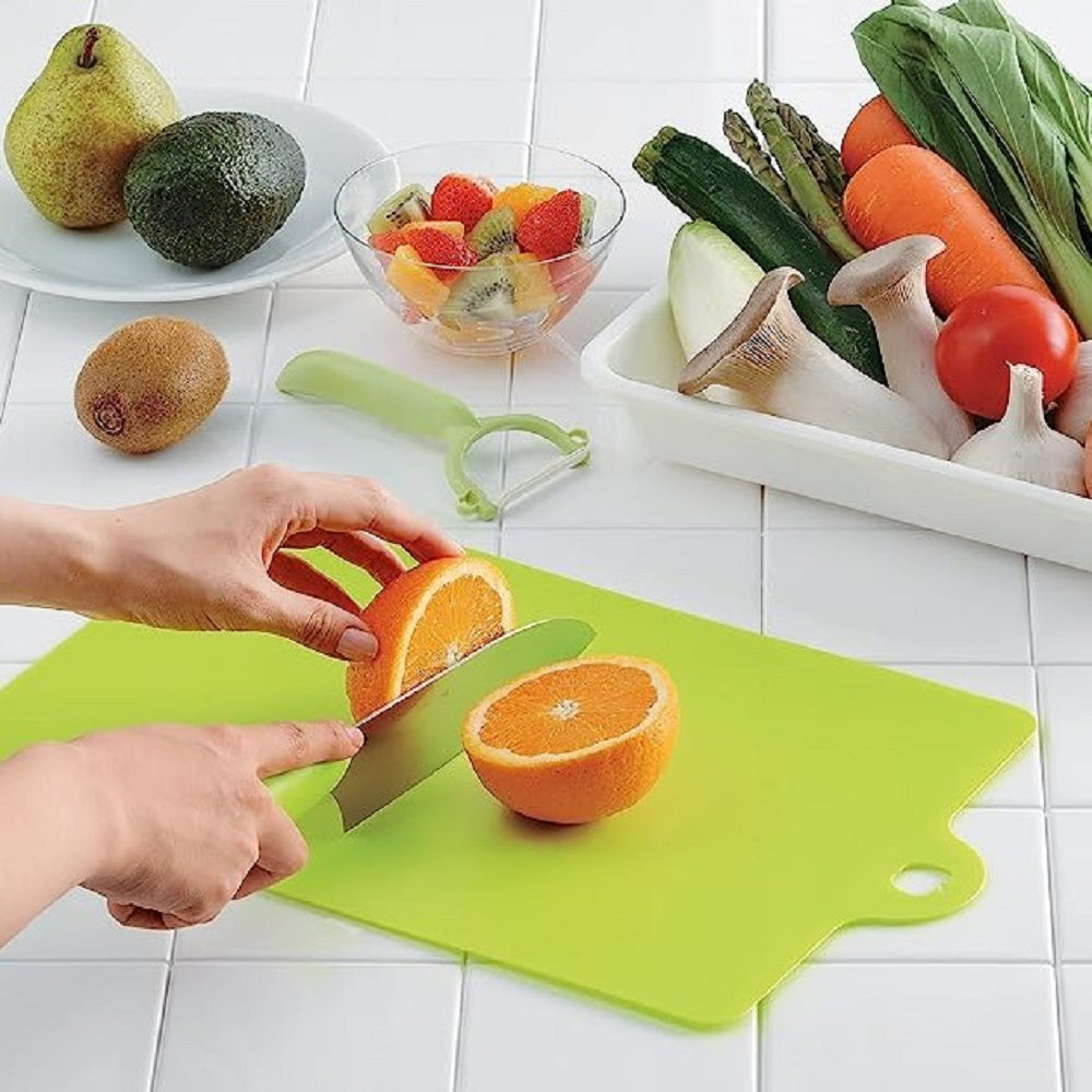PLASTIC SOFT CUTTING BOARD 4P SET