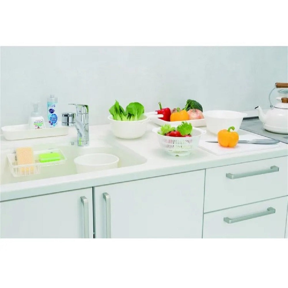 PLASTIC STRAINER BOWL 20 WHITE