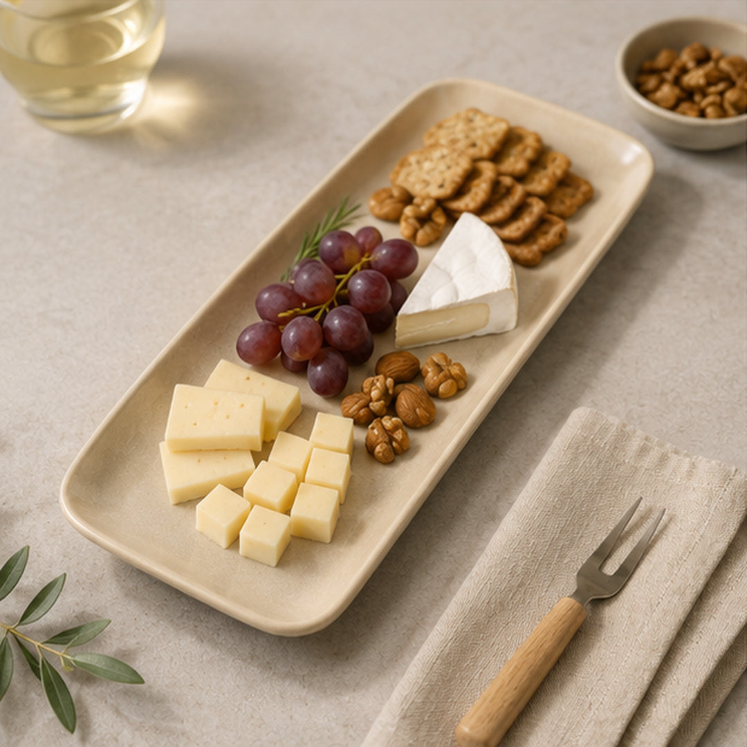 Mesa M229 TAUPE TAPAS PLATTER 28 cm 1 Pc
