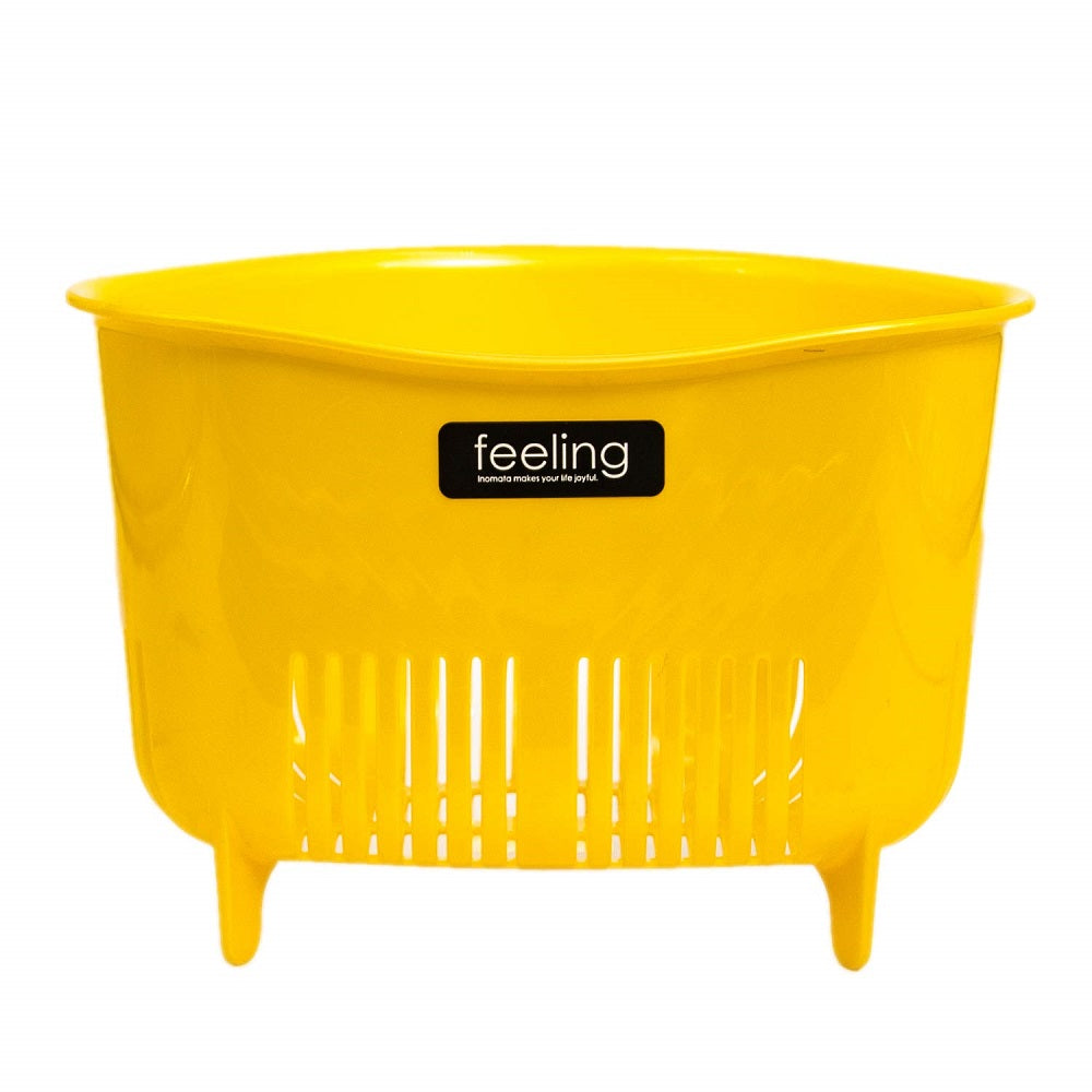 PLASTIC KITCHEN SINK WASTE BASKET ORANGE