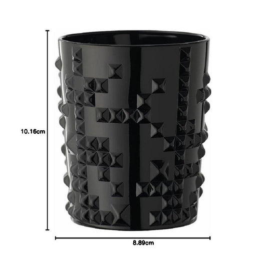 Nachtmann Punk Whisky Tumbler Jet Black