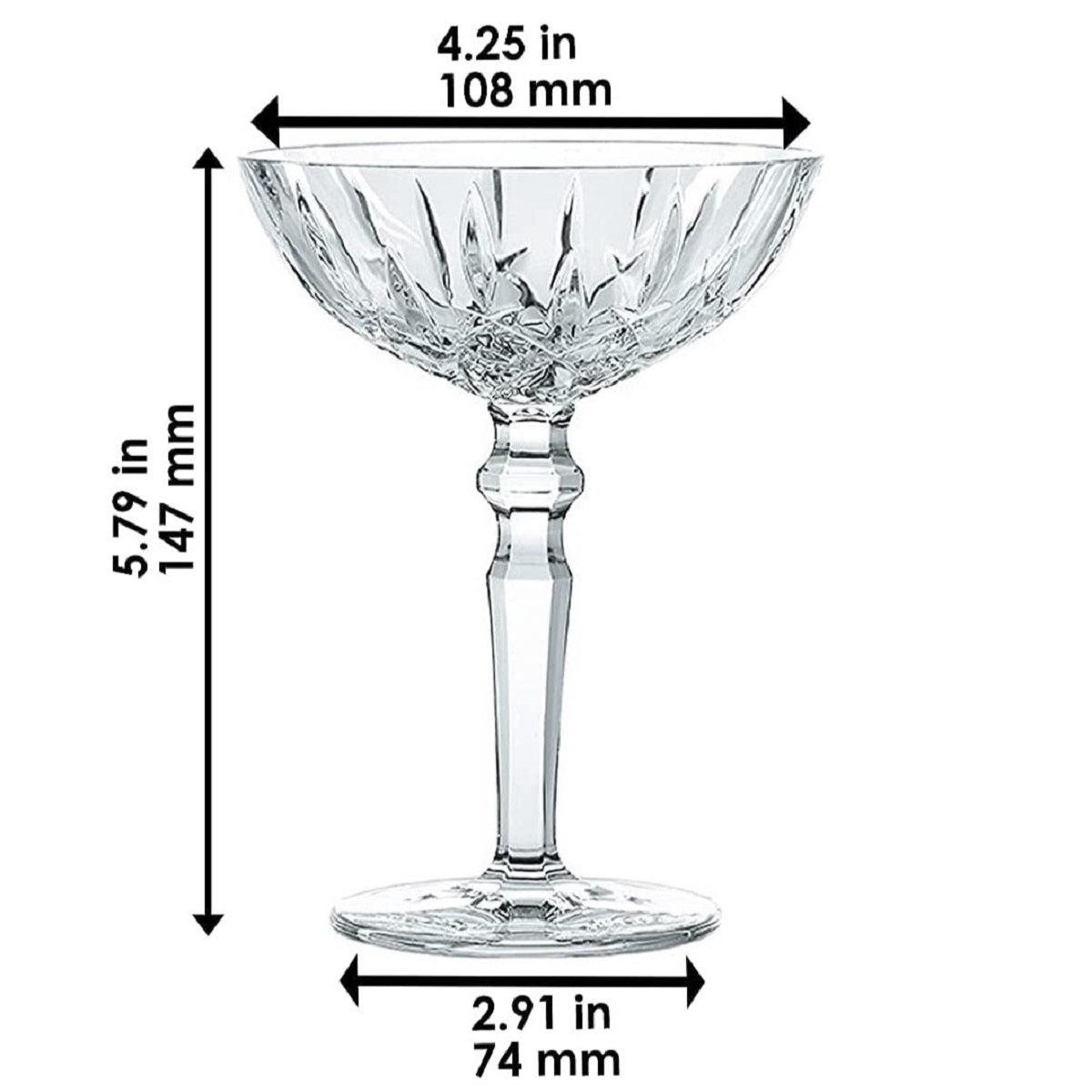 Nachtmann Noblesse Cocktail Glass, Set of 2