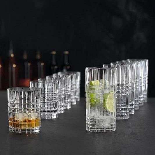 Nachtmann Square Longdrink Glass, Set of 4