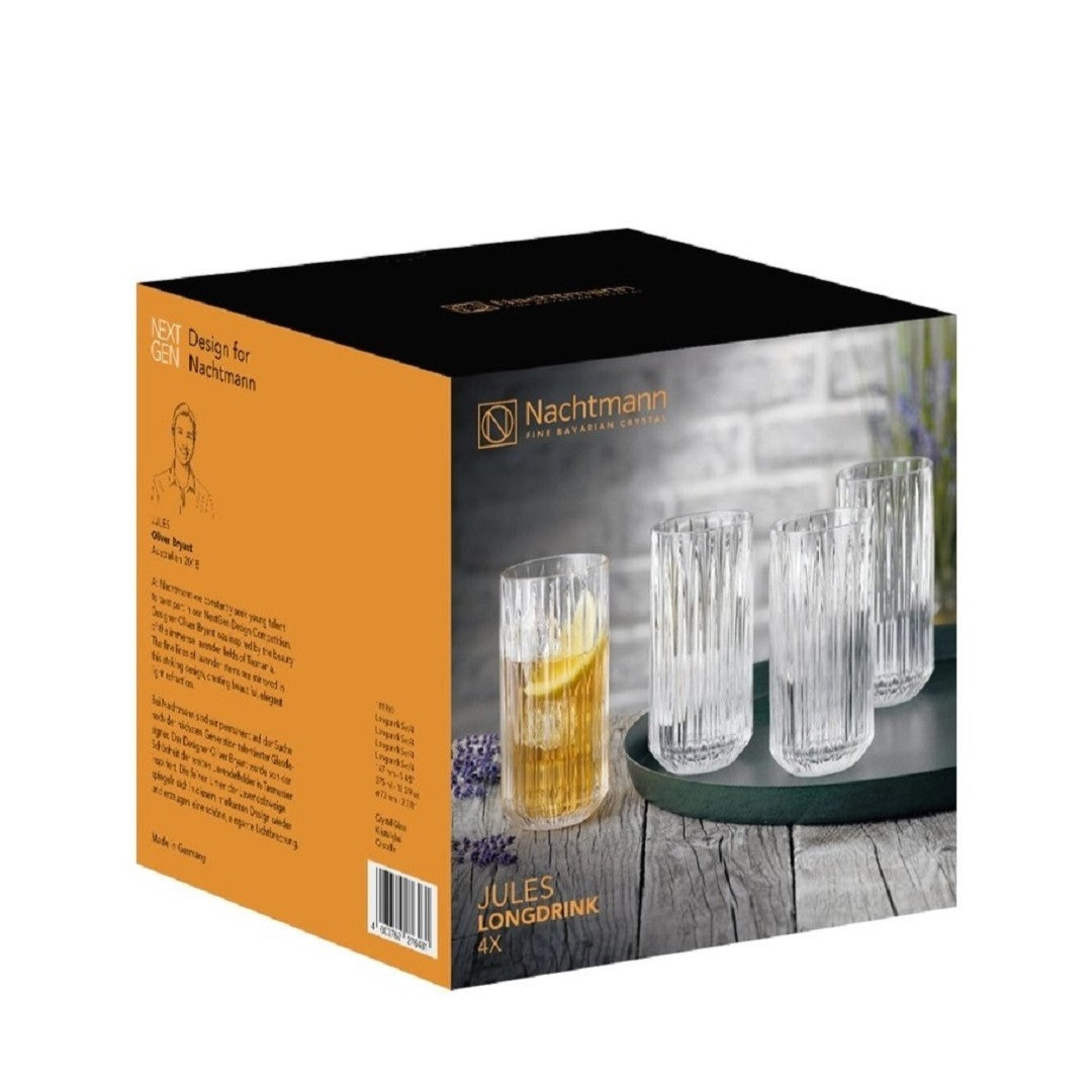 Jules Long Drink Tumbler Set of 4
