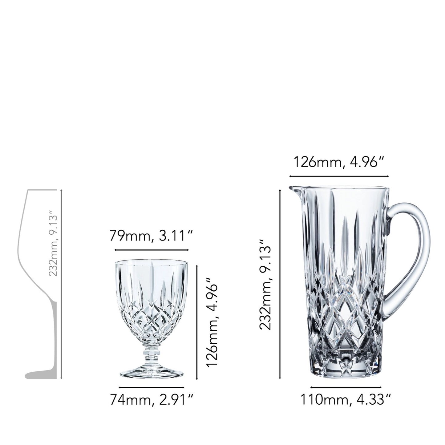 Nachtmann Serving Set'7 (1Pc 32CM & 6Pc 19 CM)