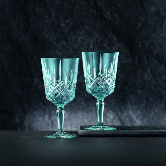 Nachtmann NOBLESSE COCKTAIL/WINE GLASS AQUA SET'2