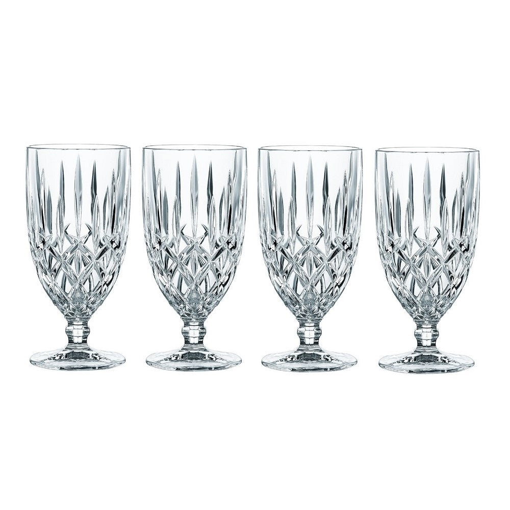Noblesse Crystal Iced Coffee/ Ice Cream Set of 2