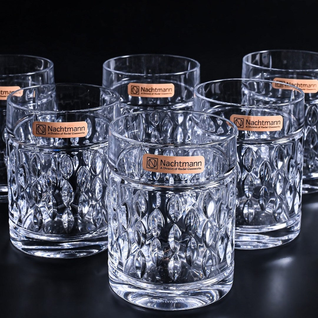 Nachtmann Raindrops Whisky Tumbler Set of 4