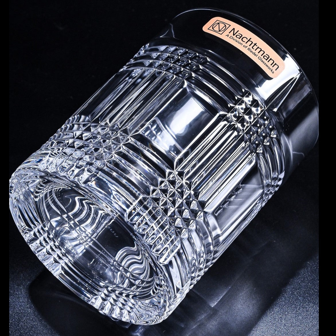 Nachtmann Check Whisky Tumbler Set of 4