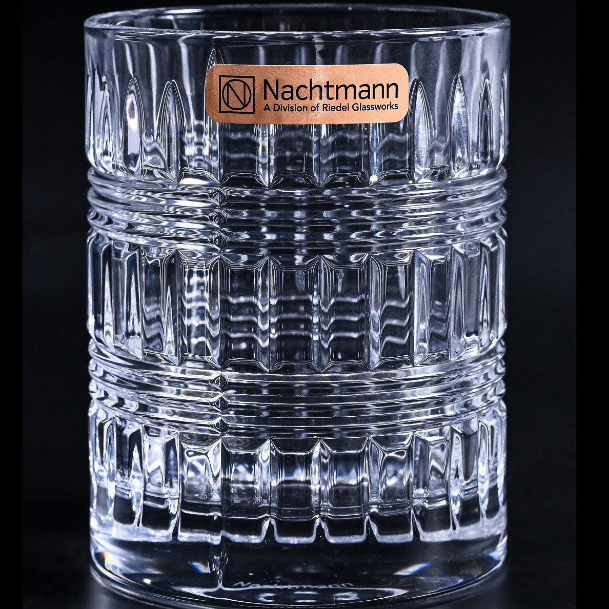 Nachtmann Check Whisky Tumbler Set of 4