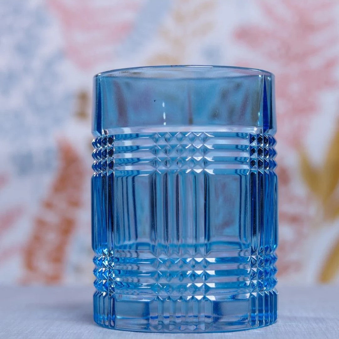 Nachtmann Whisky Coloured Glass( Blue) 409 ml Set of 4