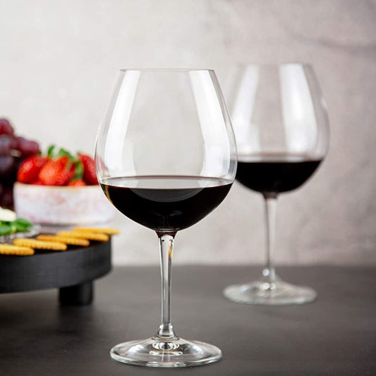 Vivino Crystal Burgundy (Set of 4)