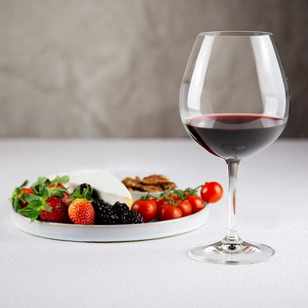 Vivino Crystal Burgundy (Set of 4)