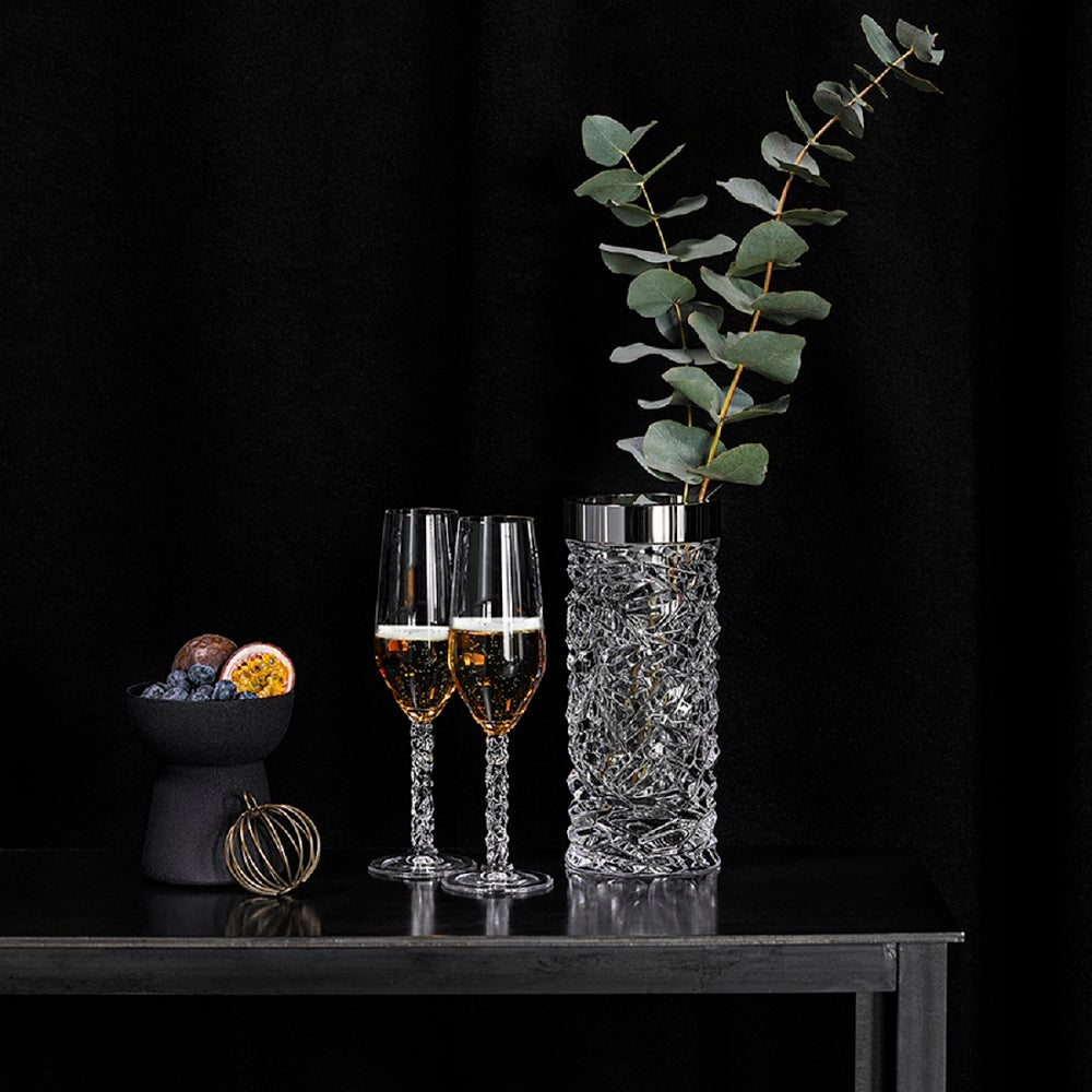NAHTMANN PEBBLES CHAMPAGNE SET OF 4