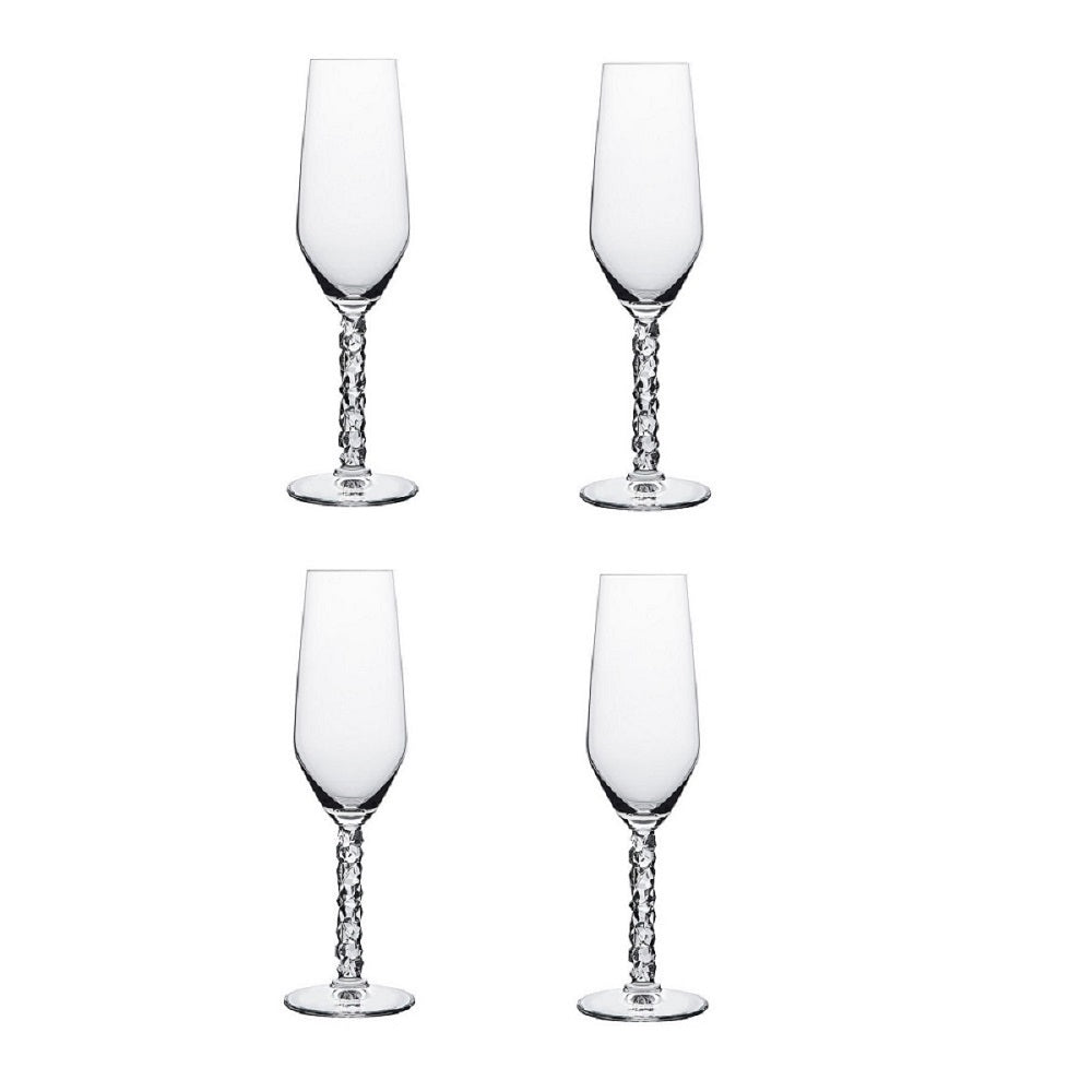 NAHTMANN PEBBLES CHAMPAGNE SET OF 4
