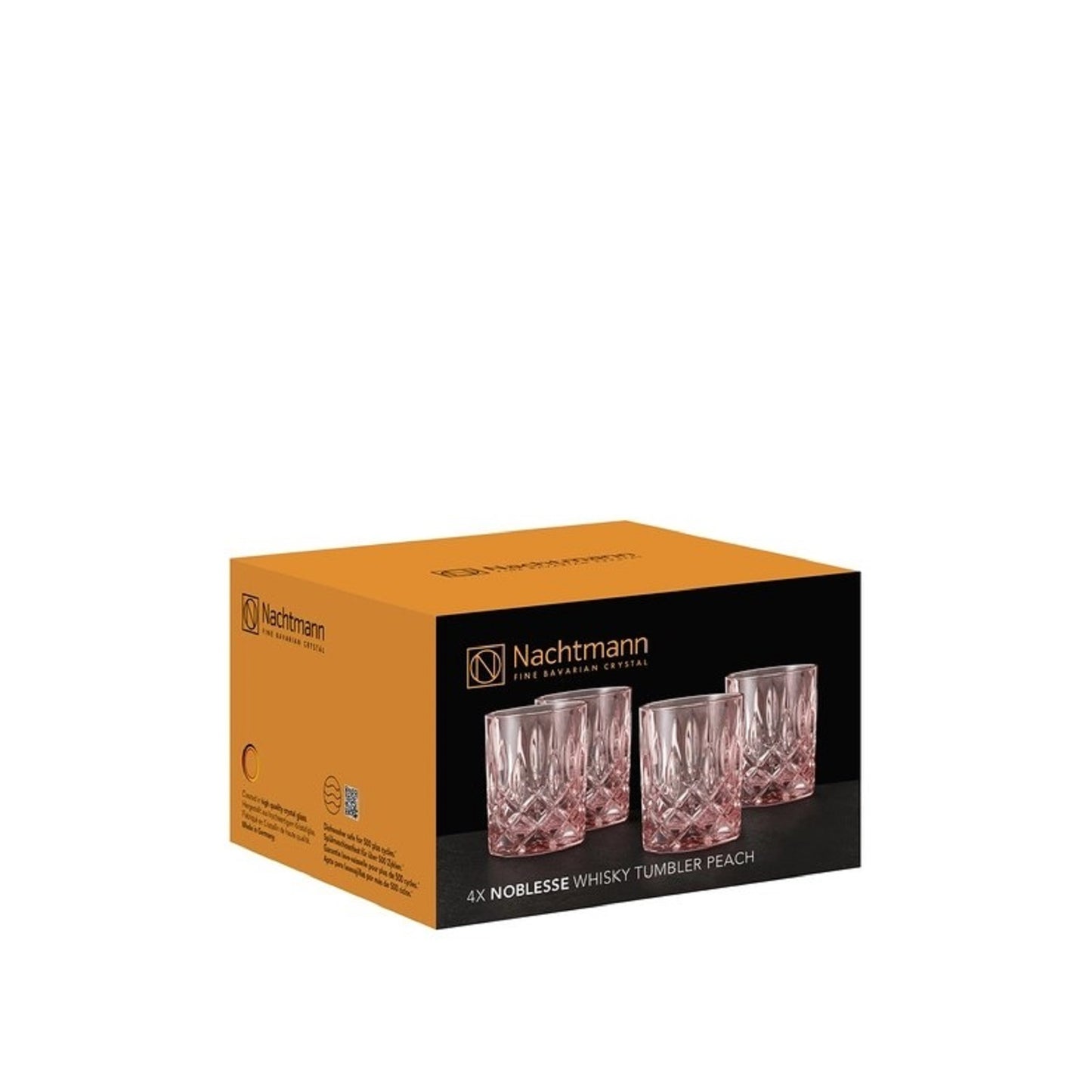 Nachtmann Noblesse Peach Whisky Set Of 4
