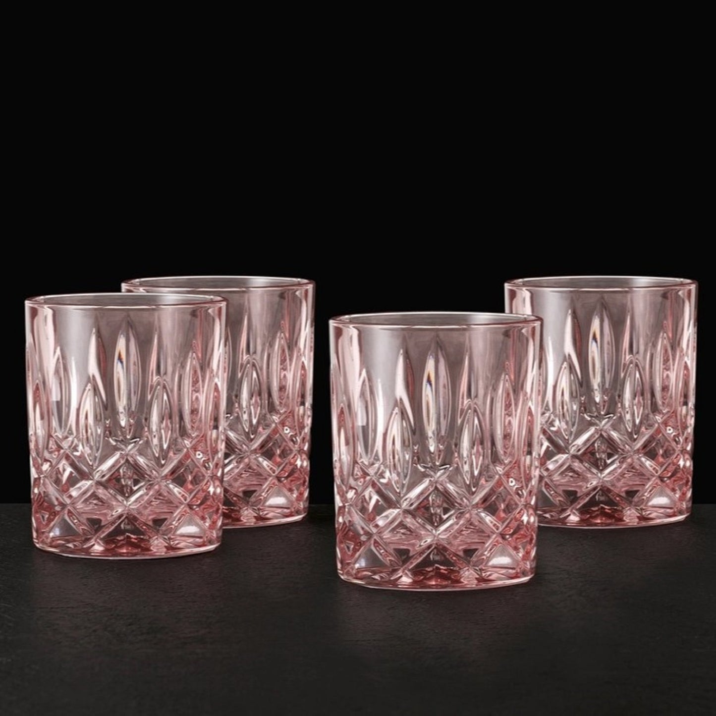 Nachtmann Noblesse Peach Whisky Set Of 4