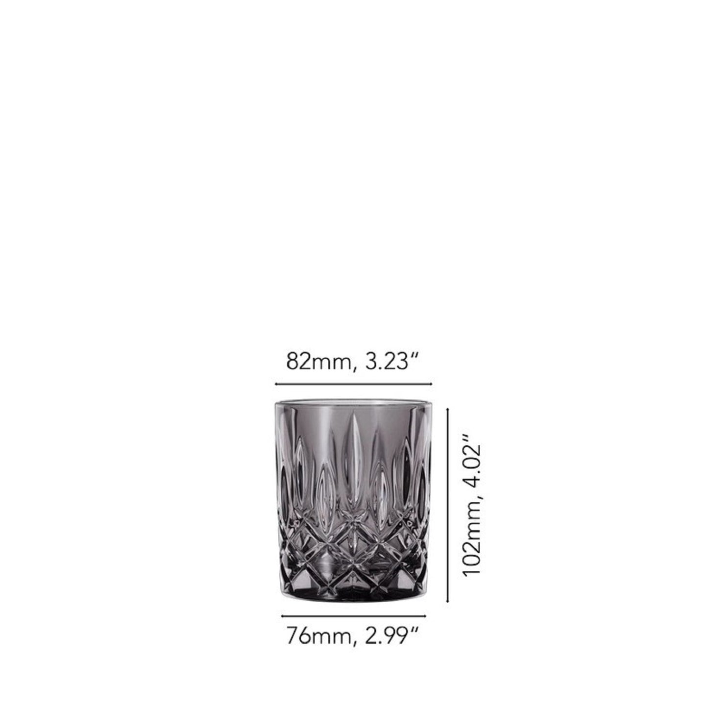 Nachtmann Noblesse Smoke Whisky Set Of 4