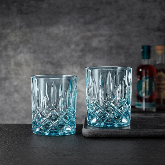 Nachtmann NOBLESSE AQUA WHISKY TUMBLER SET OF 2