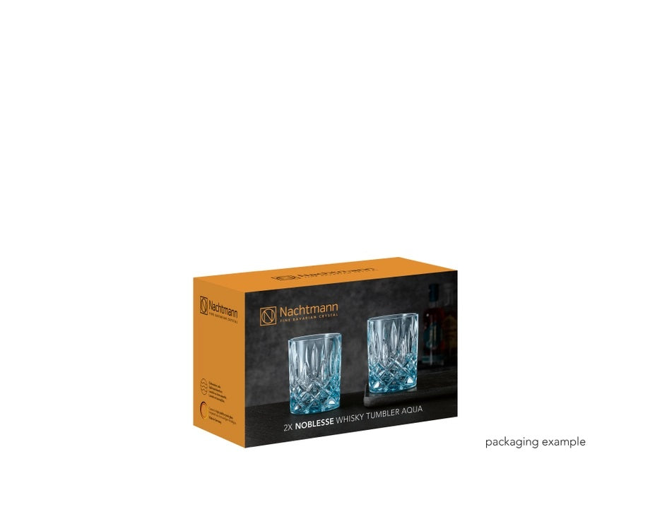 Nachtmann NOBLESSE AQUA WHISKY TUMBLER SET OF 2
