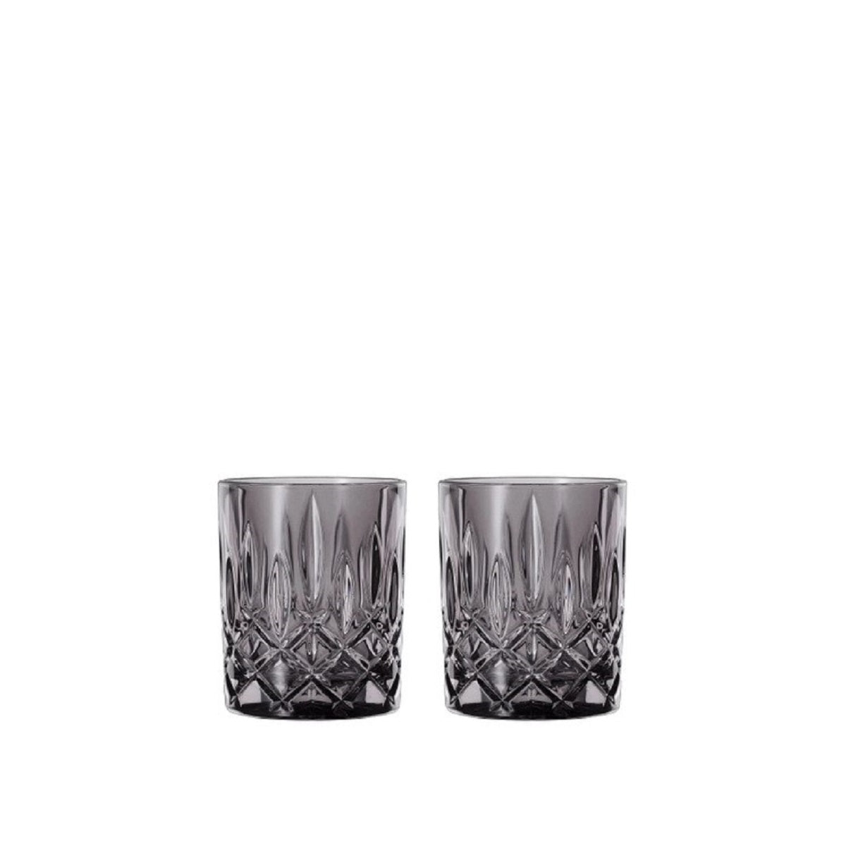 Nachtmann NOBLESSE SMOKE WHISKY TUMBLER SET OF 2