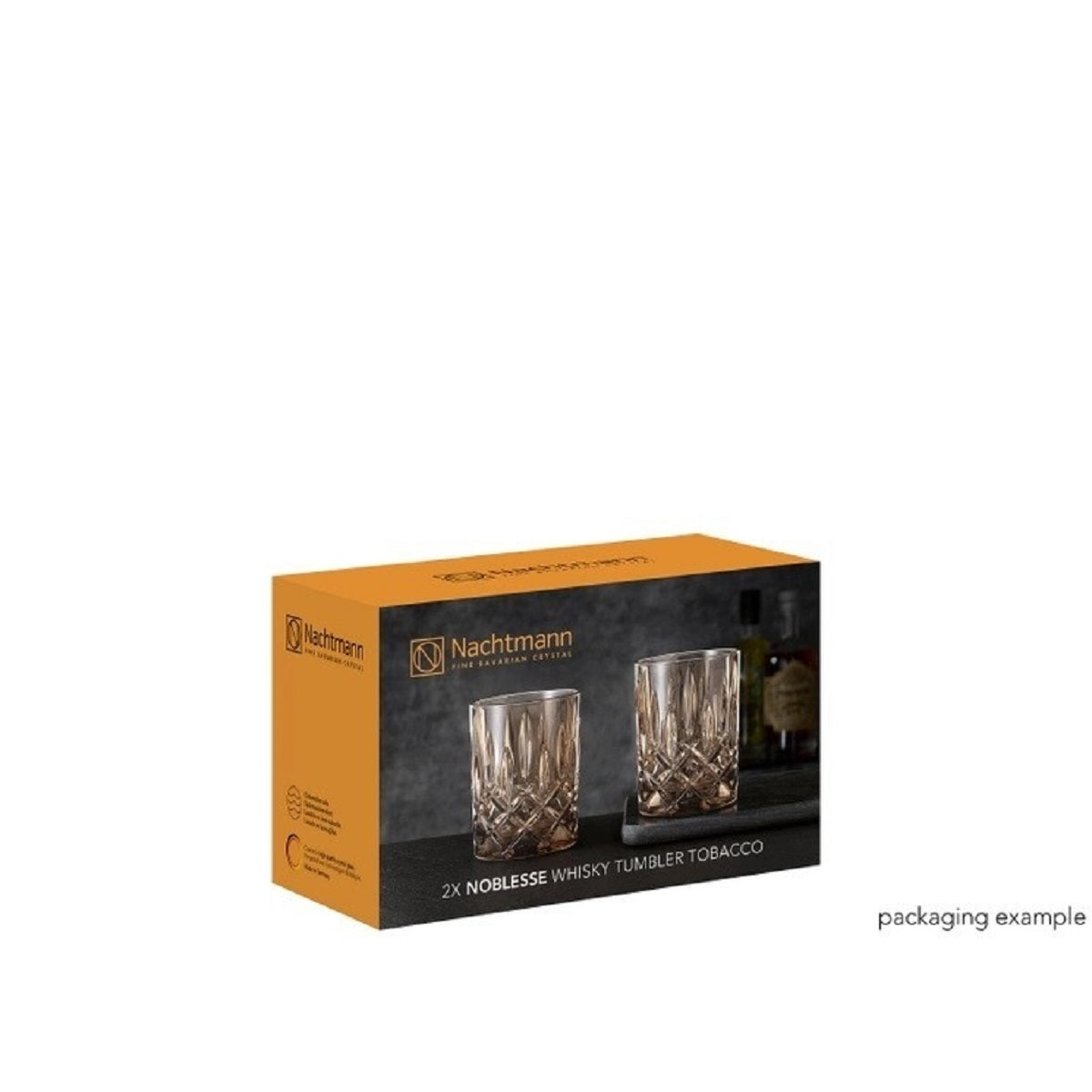 Nachtmann NOBLESSE TOBACCO WHISKY TUMBLER SET OF 2