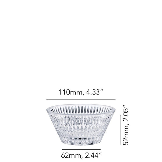 Buy Nachtmann Ethno 11 cm Crystal Bowls Online - tablejoy