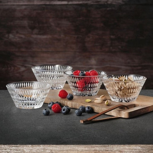 Buy Nachtmann Ethno 11 cm Crystal Bowls (Set of 4) Online - tablejoy