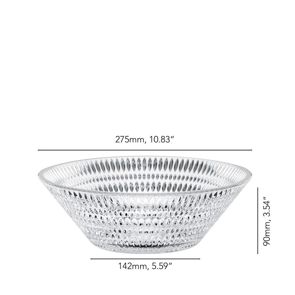 Buy Nachtmann Ethno 27 cm Crystal Bowl - tablejoy