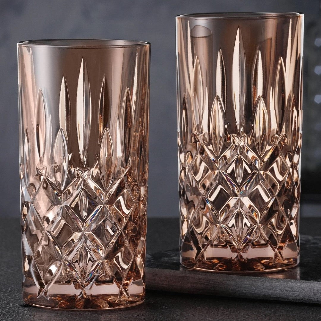NACHTMANN Noblesse Long Drink Glass - Tobacco Set'2