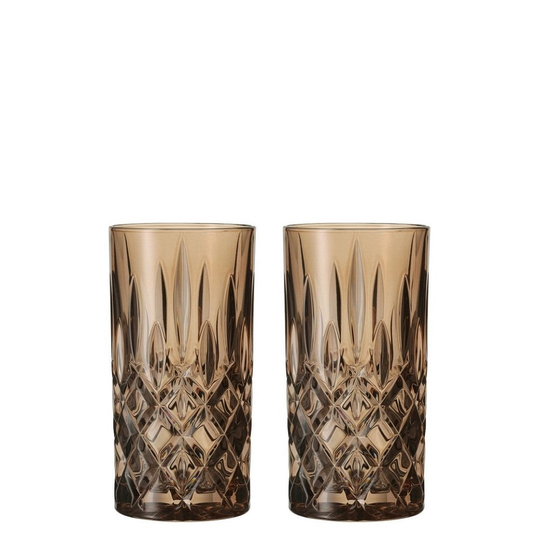 NACHTMANN Noblesse Long Drink Glass - Tobacco Set'2