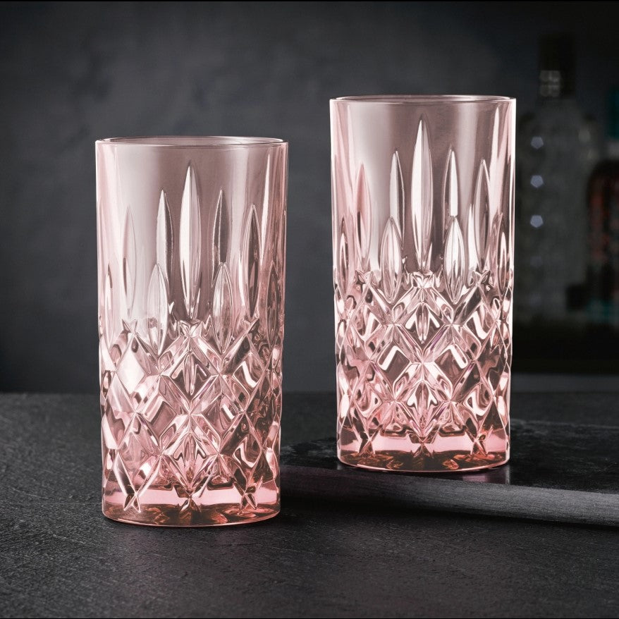 NACHTMANN Noblesse Long Drink Glass - Rose Set'2