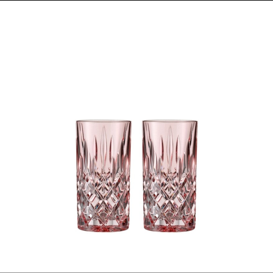NACHTMANN Noblesse Long Drink Glass - Rose Set'2