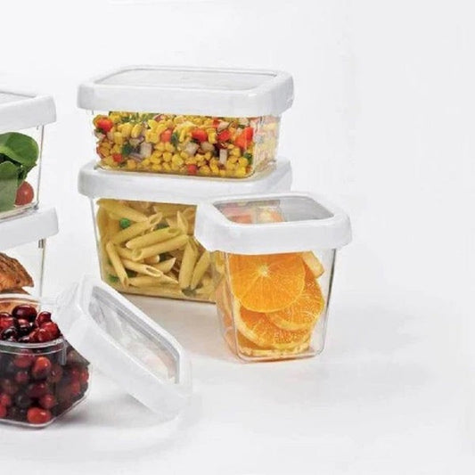 OXO GG LOCKTOP CONTAINER - SM - SQ - 2.5 CUPS - WHITE