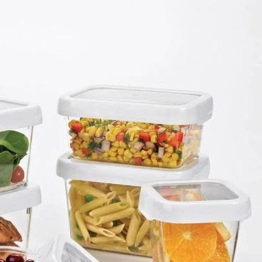 OXO GG LOCKTOP CONTAINER - SM RECT - 3.8 CUPS - WHITE