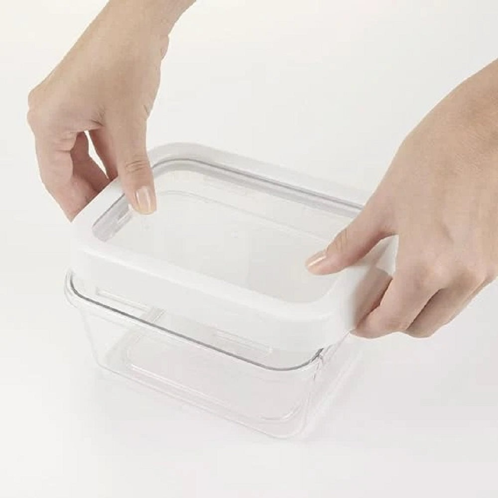 OXO GG LOCKTOP CONTAINER - MED SQ - 3.8 CUPS - WHITE