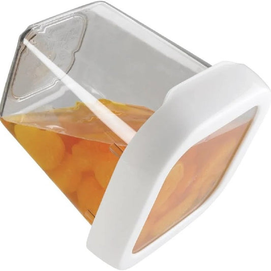 OXO GG LOCKTOP CONTAINER - SM RECT - 2.8 CUPS - WHITE