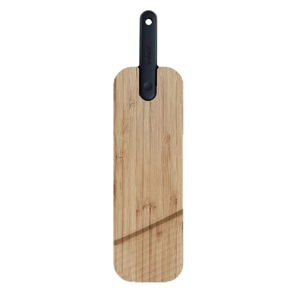 Art— - Integrated Knife - Black Edition - Salami Bamboo cutting board with integrated salami knife
