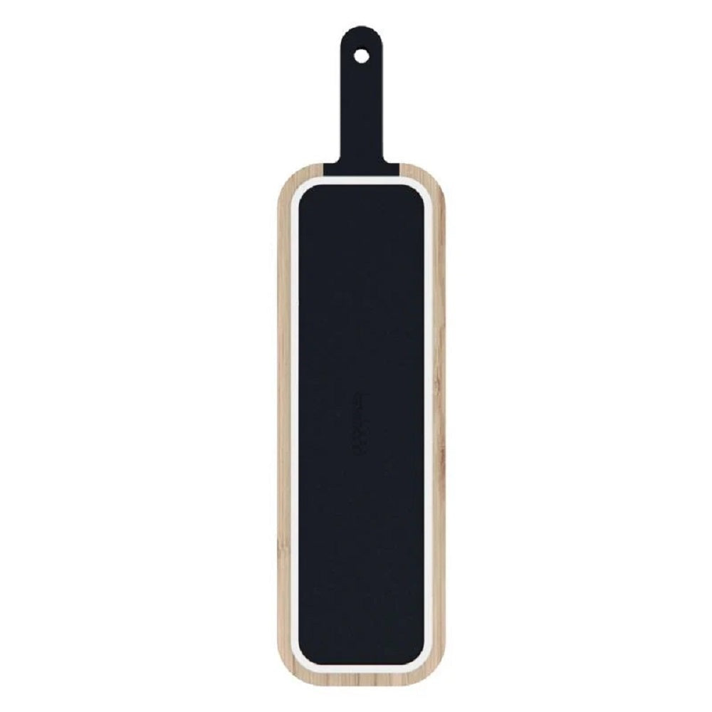 Art— - Integrated Knife - Black Edition - Salami Bamboo cutting board with integrated salami knife
