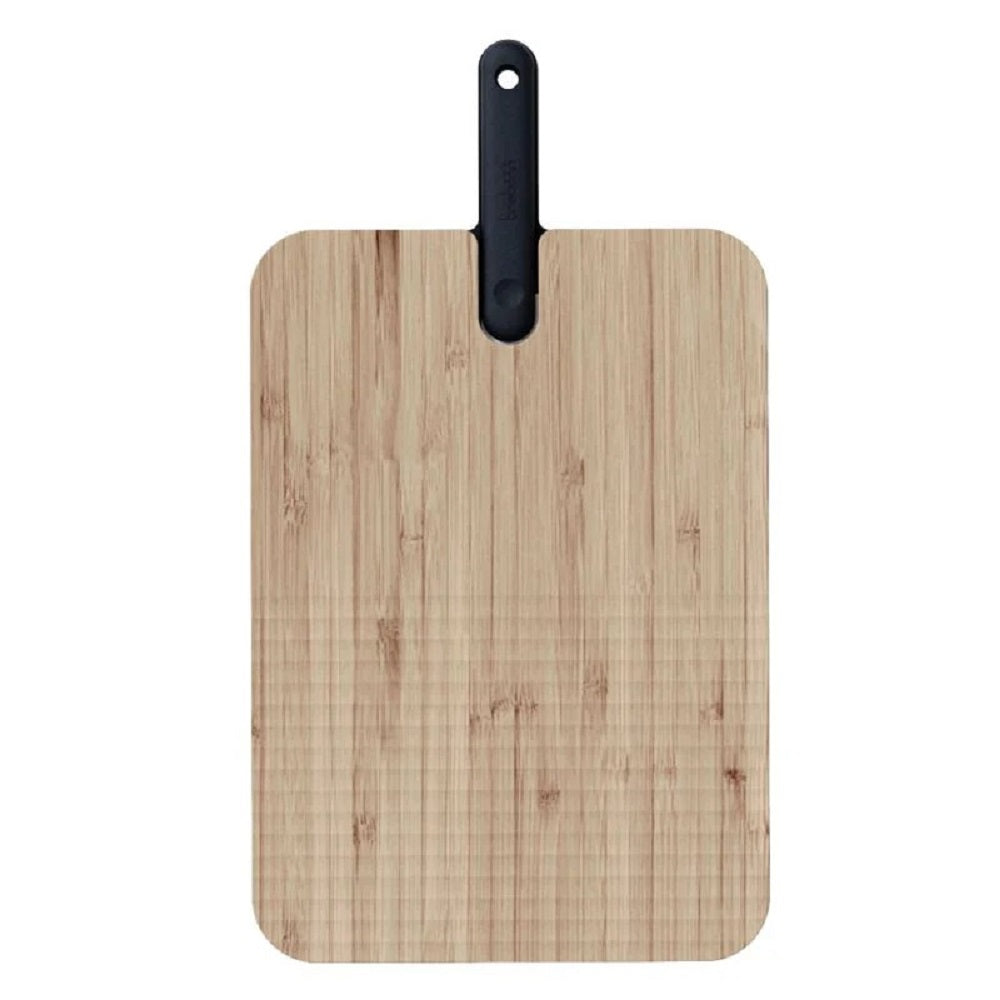 Art - Integrated Knife - Black Edition - Bread Bamboo cutting board with integrated bread knife