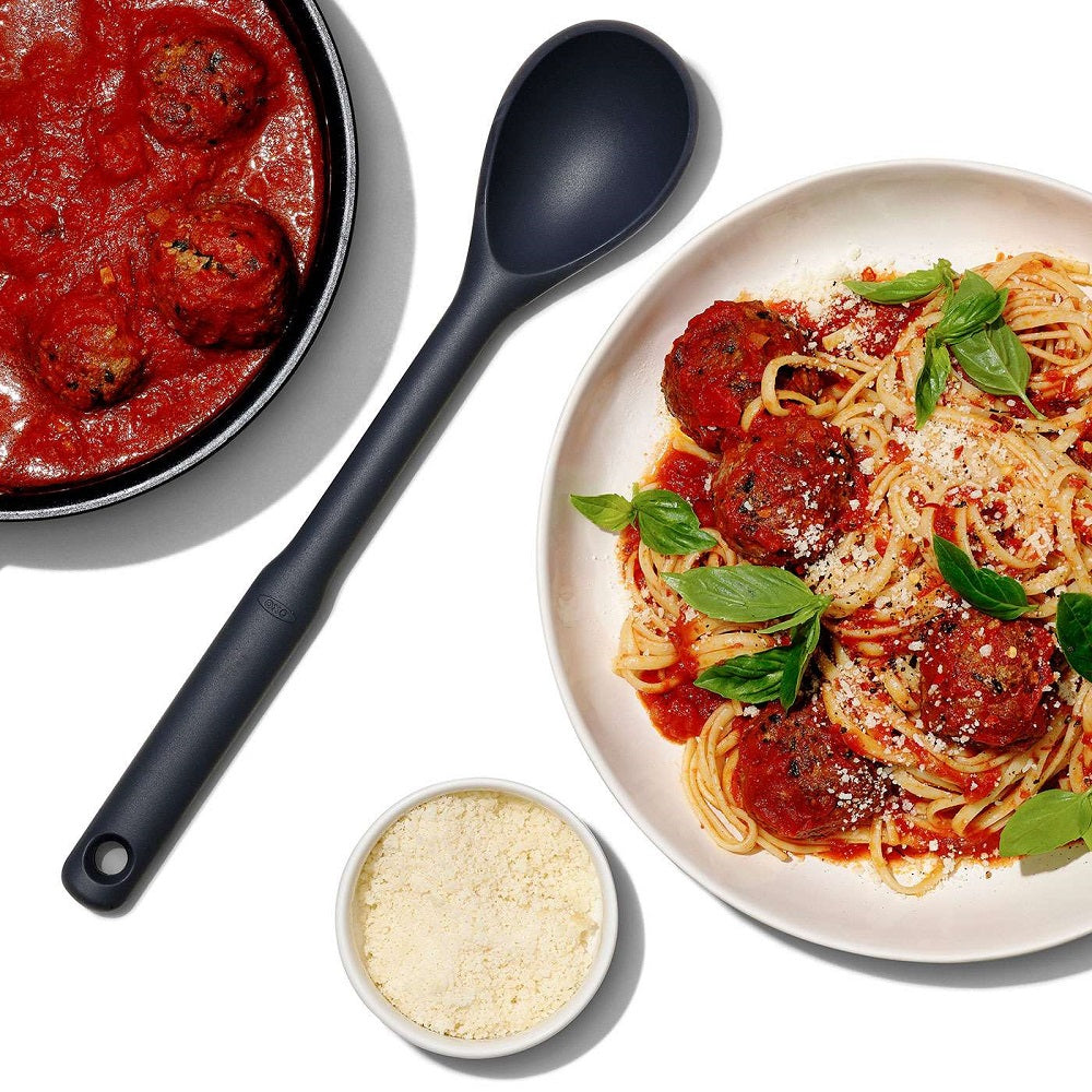 OXO GG SILICONE SPOON - PEPPERCORN