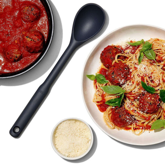 OXO GG SILICONE SPOON - PEPPERCORN
