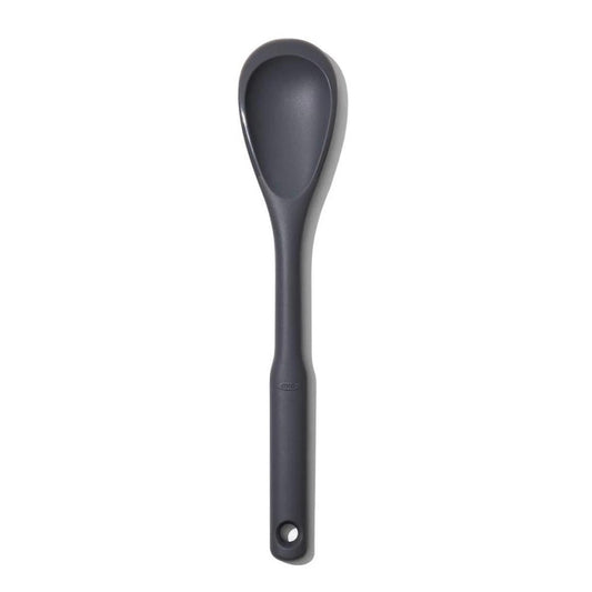 OXO GG SILICONE SLOTTED SPOON - PEPPERCORN