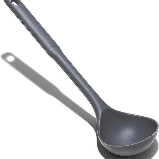 OXO GG SILICONE EVERYDAY LADLE - PEPPERCORN