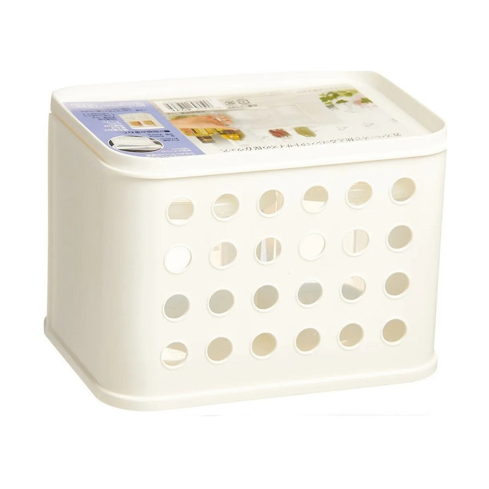PLASTIC MINI SEASONING POT ORGANIZER - WHITE