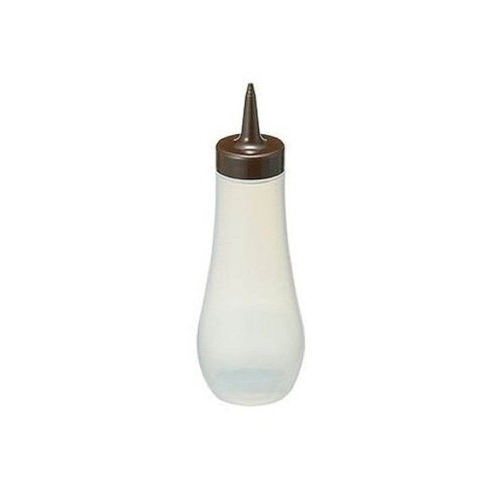 PLASTIC SAUCE DISPENSER - L BROWN
