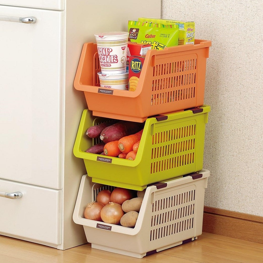 PLASTIC POTATO STOCKER GREEN