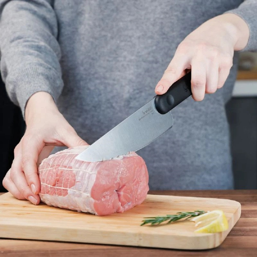 Chef Knife - Black Edition Japanese stainless steel kitchen knife with soft-touch anti-slip handle