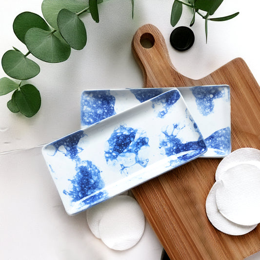 Tablejoy Rect. Serving Platter (B) Set'2 Blu